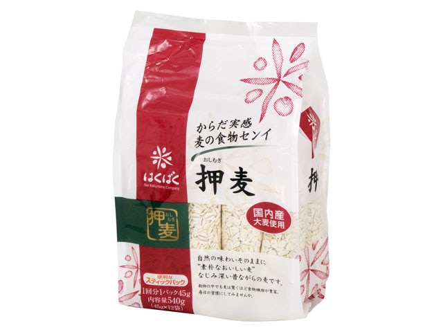 はくばく押麦スタンドパック540g※軽（ご注文単位6個）【直送品】