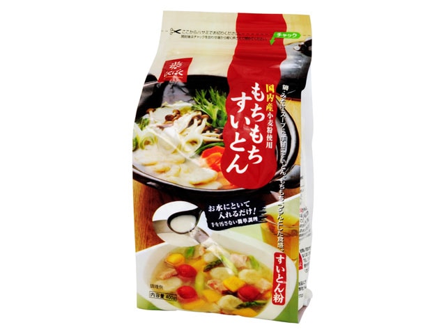 はくばくもちもちすいとん400g※軽（ご注文単位10個）【直送品】