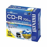 オーム電機 85280500 13-3041 maxell データ用CD-R 48X 10P（ご注文単位1袋）【直送品】