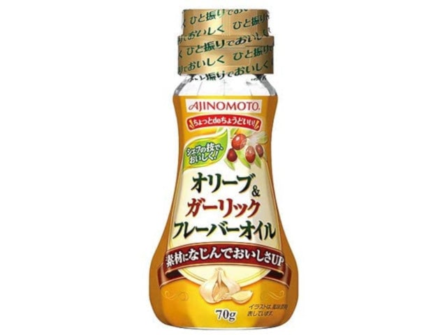 味の素オリーブ＆ガーリックフレバーオイル瓶70g※軽（ご注文単位16個）【直送品】