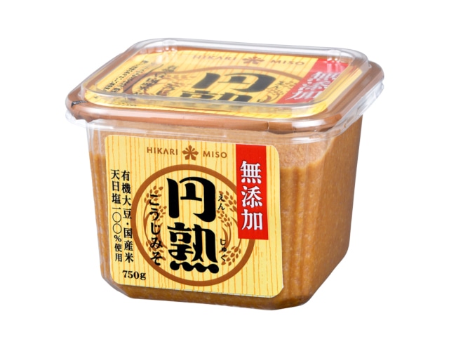 ひかり味噌無添加こうじ円熟カップ750g※軽（ご注文単位8個）【直送品】