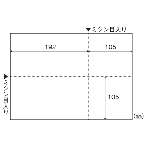 BP2066 A4白紙　EIAJ対応 1パック (ご注文単位1パック)【直送品】