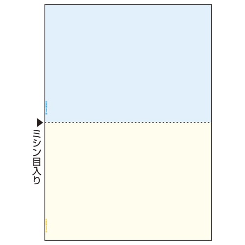 BPC2010 A4ノーカーボンカラー2面 1冊 (ご注文単位1冊)【直送品】