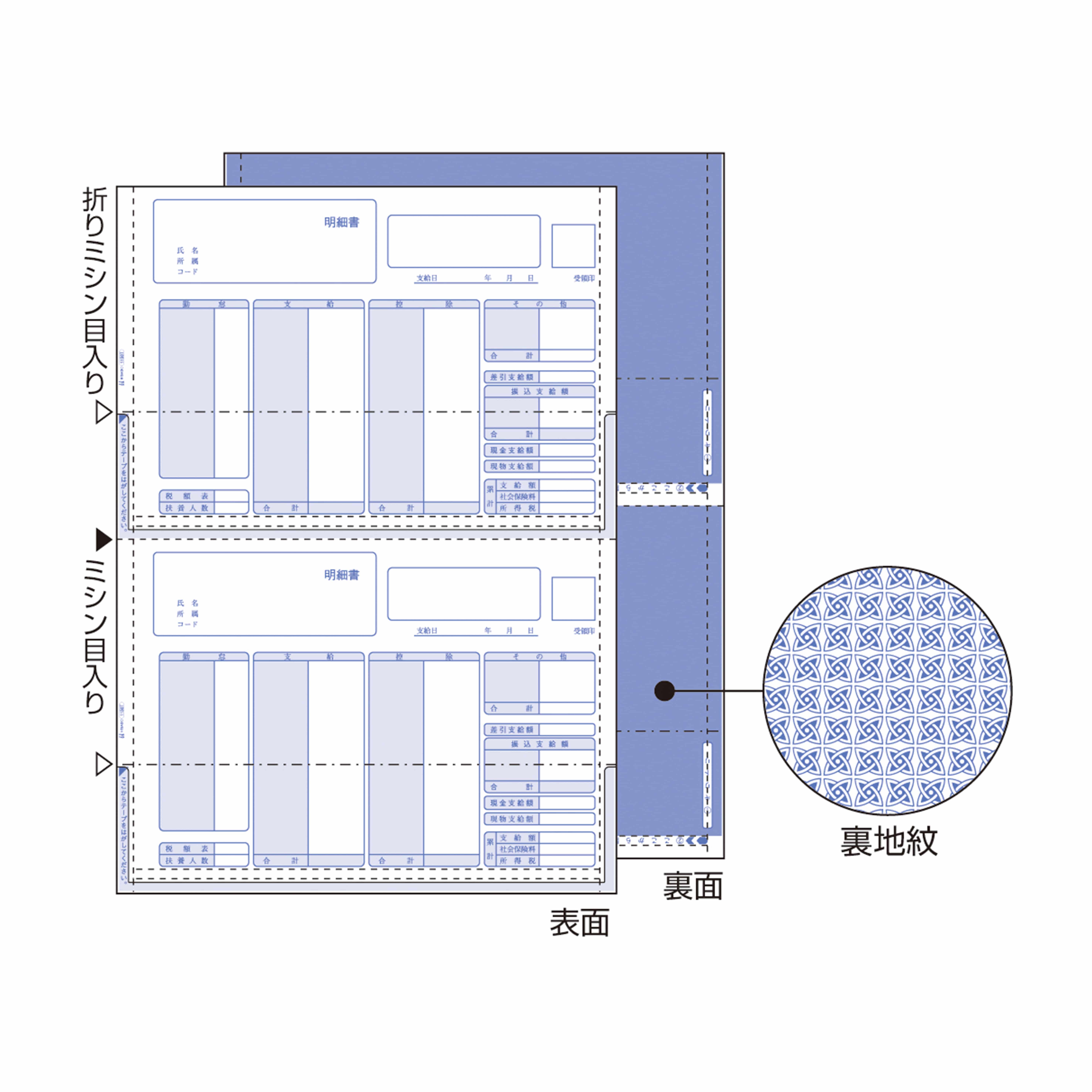 GB1150TN （給与）明細書密封式 1箱 (ご注文単位1箱)【直送品】