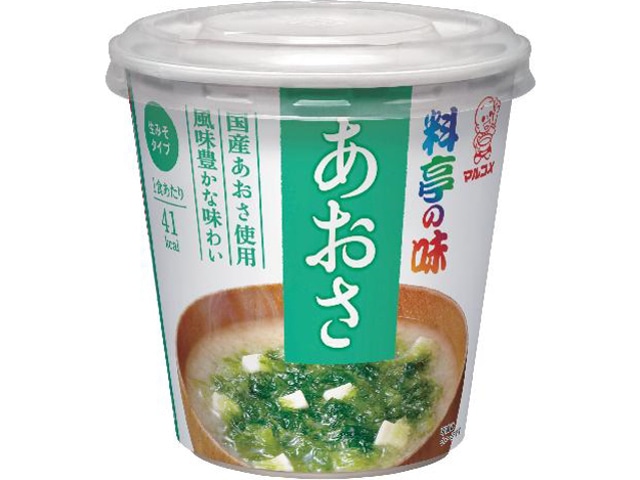 マルコメ料亭の味あおさカップ1食※軽（ご注文単位6個）【直送品】