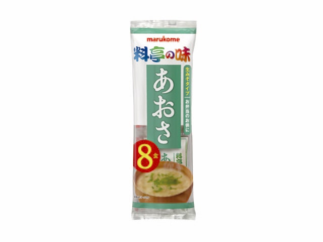 マルコメ生みそ汁料亭の味あおさ17g8食 ※軽（ご注文単位12個）【直送品】