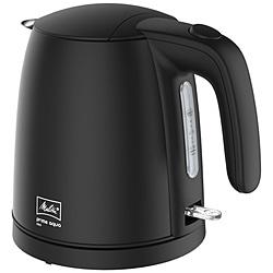 メリタ　Melitta 電気ケトル prime aqua mini(プライムアクアミニ) スモーキーブラック MEK18-K3S ［1.0L］ 1個（ご注文単位1個）【直送品】