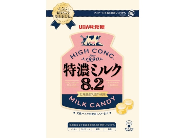 UHA味覚糖特濃ミルク8.288g※軽（ご注文単位6個）【直送品】