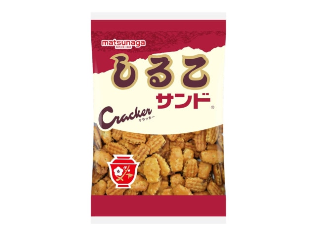 松永しるこサンドクラッカー80g※軽（ご注文単位16個）【直送品】