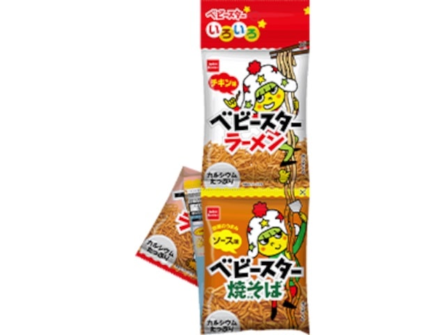 おやつカンパニーベビースターいろいろ4連17g※軽（ご注文単位20個）【直送品】