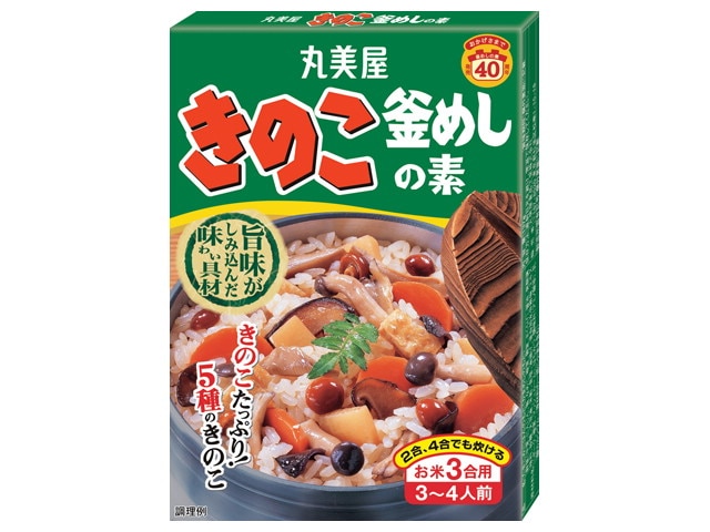 丸美屋きのこ釜飯の素137g※軽（ご注文単位10個）【直送品】