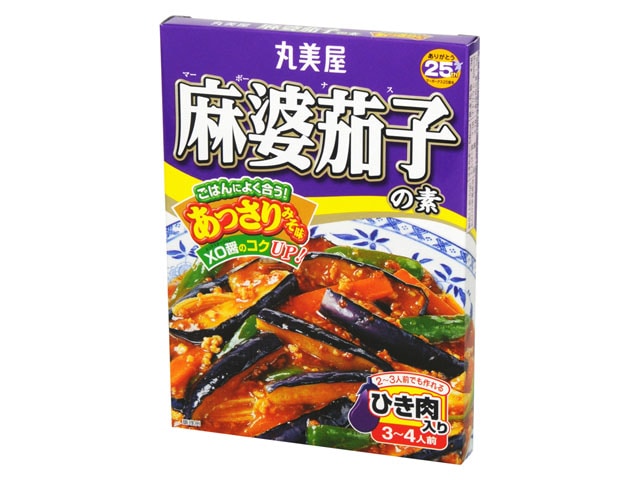 丸美屋麻婆茄子の素あっさりみそ味180g※軽（ご注文単位10個）【直送品】