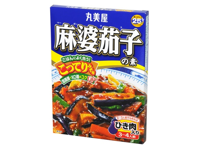 丸美屋麻婆茄子の素こってりみそ味180g※軽（ご注文単位10個）【直送品】