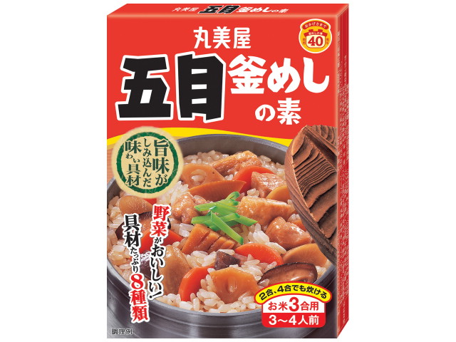 丸美屋五目釜飯の素147g※軽（ご注文単位10個）【直送品】