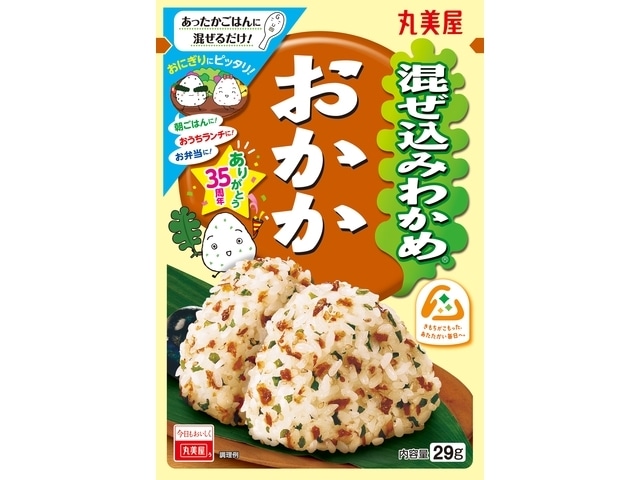 丸美屋混ぜ込みわかめおかか29g※軽（ご注文単位10個）【直送品】