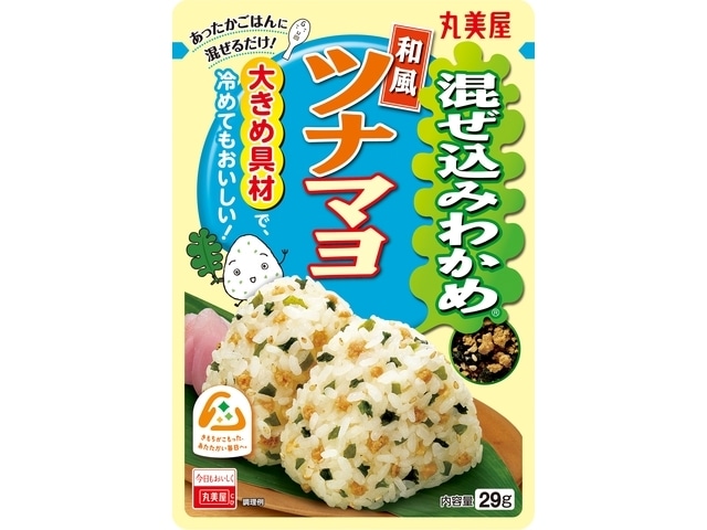 丸美屋混ぜ込みわかめ和風ツナマヨ29g※軽（ご注文単位10個）【直送品】