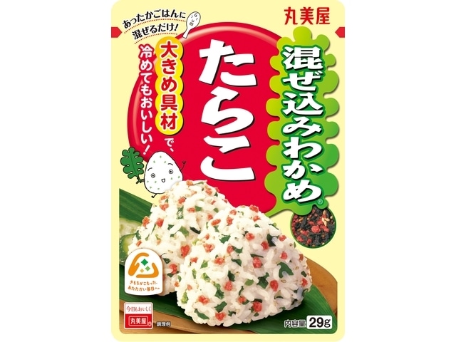 丸美屋混ぜ込みわかめたらこ29g※軽（ご注文単位10個）【直送品】