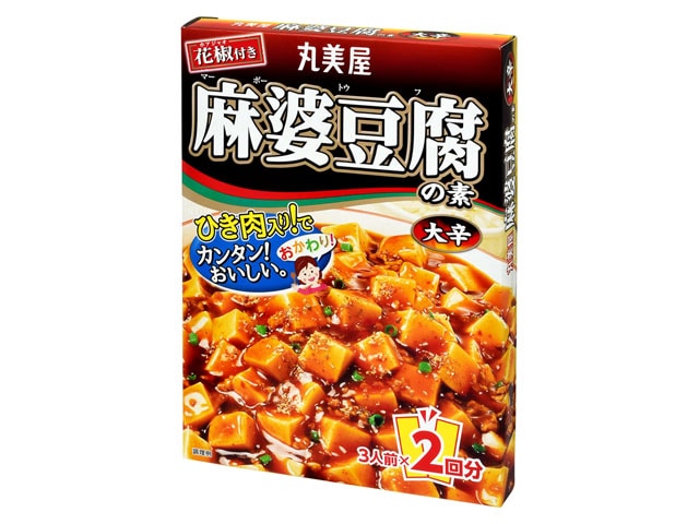 丸美屋麻婆豆腐の素大辛162g※軽（ご注文単位10個）【直送品】