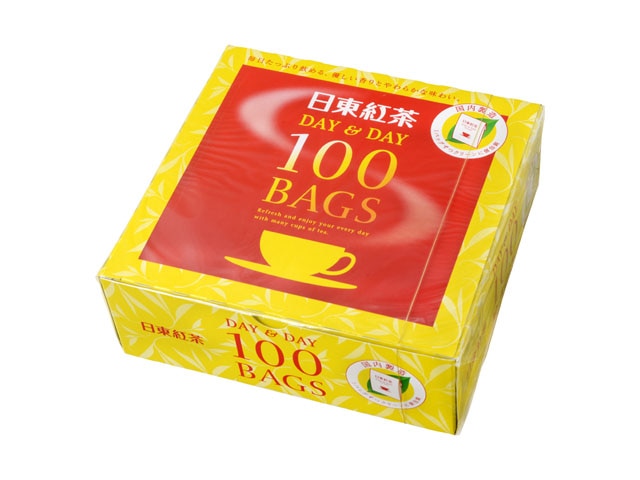 日東紅茶DAY＆DAY180g100袋 ※軽（ご注文単位12個）【直送品】