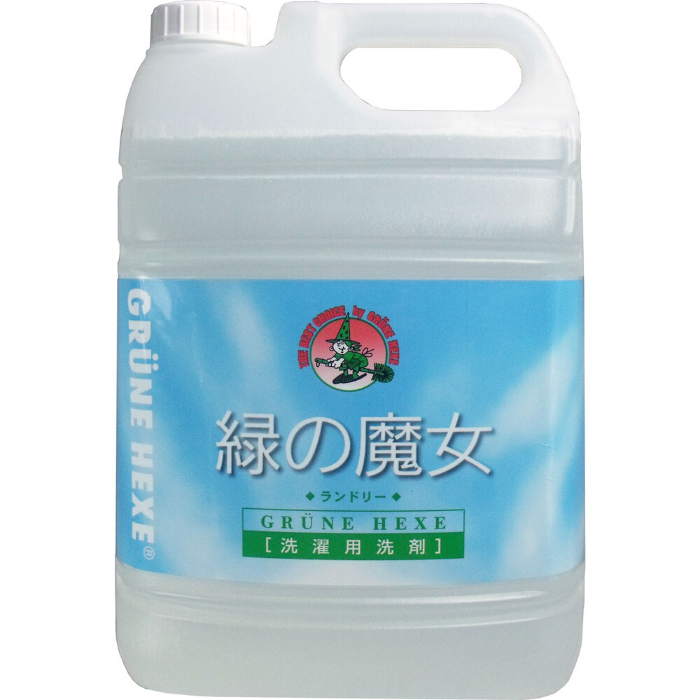 ミマスクリーンケア　緑の魔女 ランドリー 業務用 5L　1個（ご注文単位1個）【直送品】