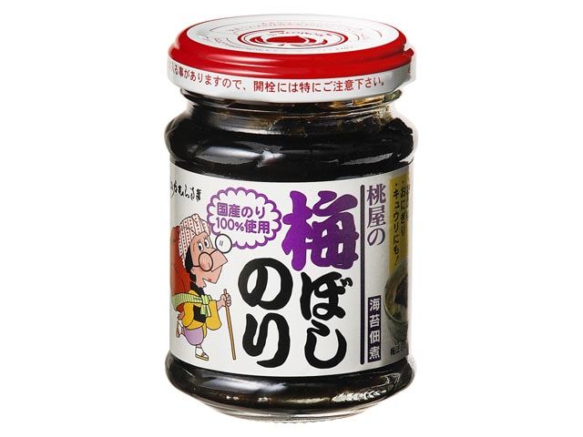 桃屋江戸むらさき梅ぼしのり瓶105g※軽（ご注文単位12個）【直送品】