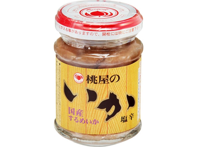 桃屋いかの塩辛樽漬け110g※軽（ご注文単位12個）【直送品】