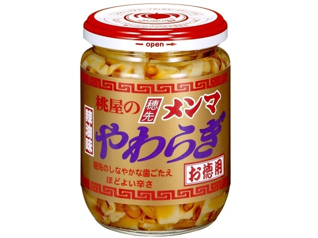 桃屋穂先メンマやわらぎお徳用210g※軽（ご注文単位6個）【直送品】