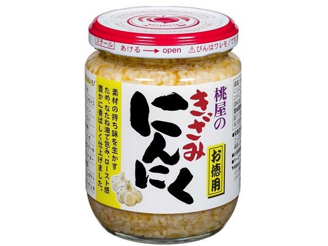 桃屋きざみにんにくお徳用230g※軽（ご注文単位6個）【直送品】