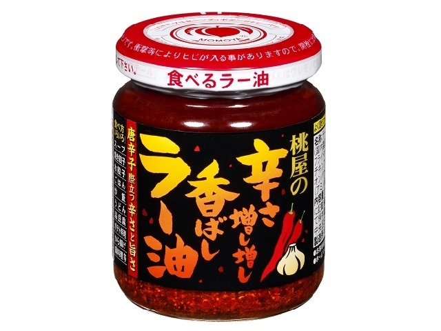 桃屋桃屋の辛さ増し増し香ばしラー油105g※軽（ご注文単位6個）【直送品】