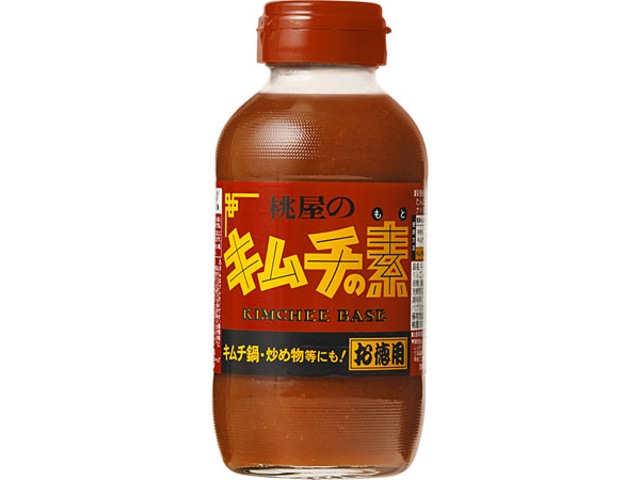 桃屋キムチの素450g※軽（ご注文単位6個）【直送品】