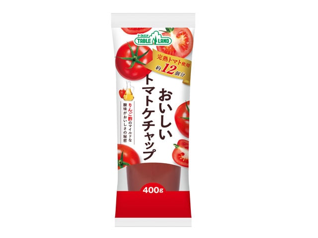 テーブルランドトマトケチャップJAS特級400g※軽（ご注文単位20個）【直送品】