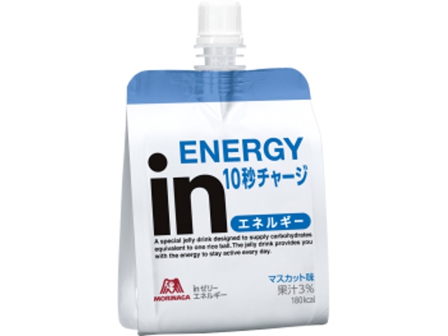 森永製菓inゼリーエネルギー180g※軽（ご注文単位6個）【直送品】