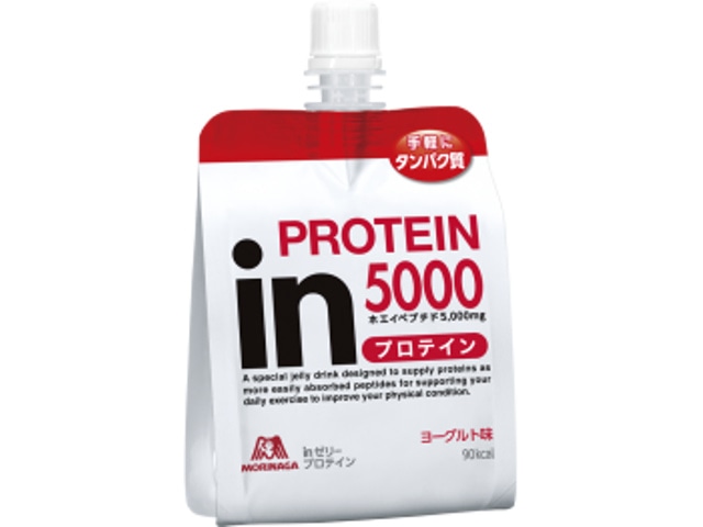 森永製菓inゼリープロテイン180g※軽（ご注文単位6個）【直送品】