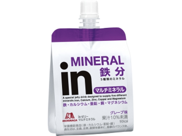 森永製菓inゼリーマルチミネラル180g※軽（ご注文単位6個）【直送品】