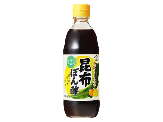 ヤマサ昆布ぽん酢瓶360ml※軽（ご注文単位12個）【直送品】