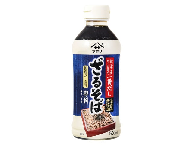 ヤマサざるそば専科ペット500ml※軽（ご注文単位12個）【直送品】