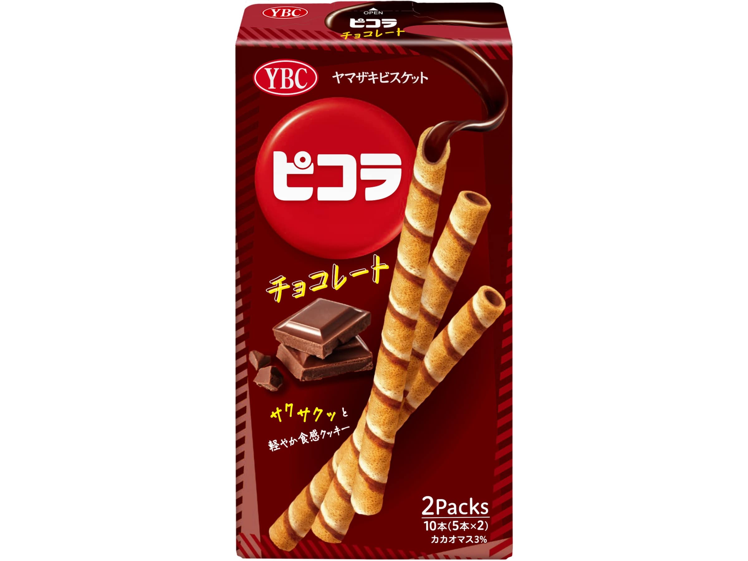 ヤマザキビスケットピコラチョコレート10本※軽（ご注文単位10個）【直送品】