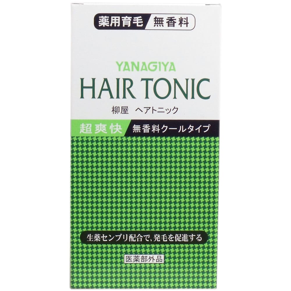 柳屋本店　柳屋 ヘアトニック 薬用育毛 <無香料クールタイプ> 240mL　1個（ご注文単位1個）【直送品】