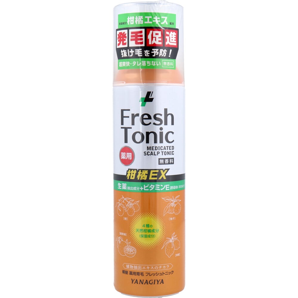 柳屋本店　薬用育毛 フレッシュトニック 柑橘EX 無香料 190g　1個（ご注文単位1個）【直送品】