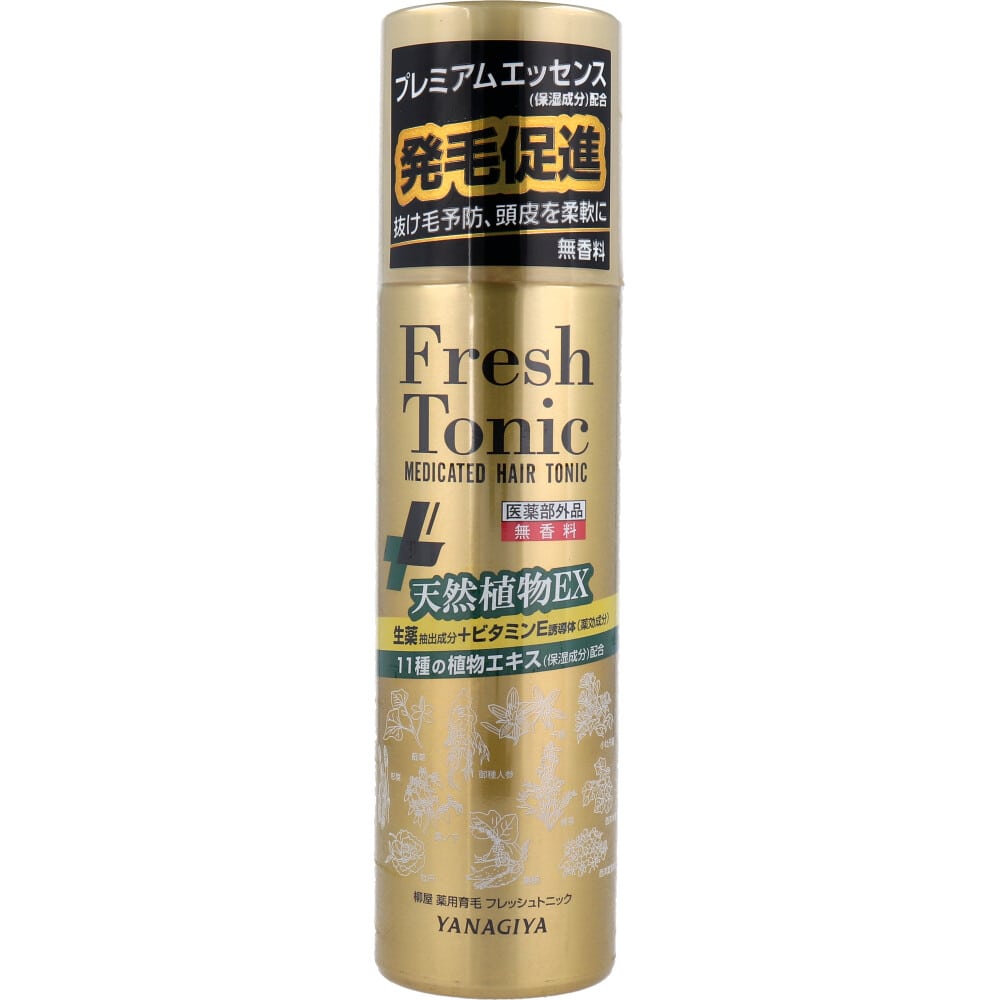 柳屋本店　柳屋 薬用育毛 フレッシュトニック プレミアムエッセンス 無香料 190g　1個（ご注文単位1個）【直送品】