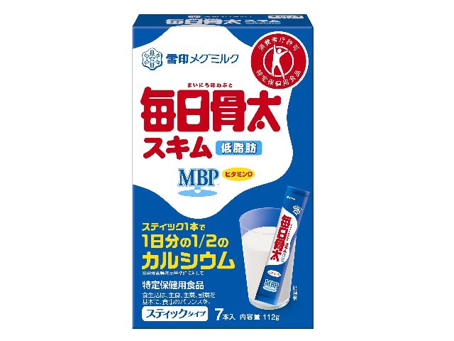 雪印毎日骨太スキムスティック112g※軽（ご注文単位12個）【直送品】