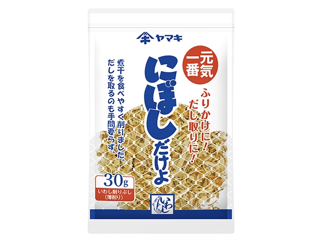 ヤマキ元気一番にぼしだけよ30g※軽（ご注文単位15個）【直送品】