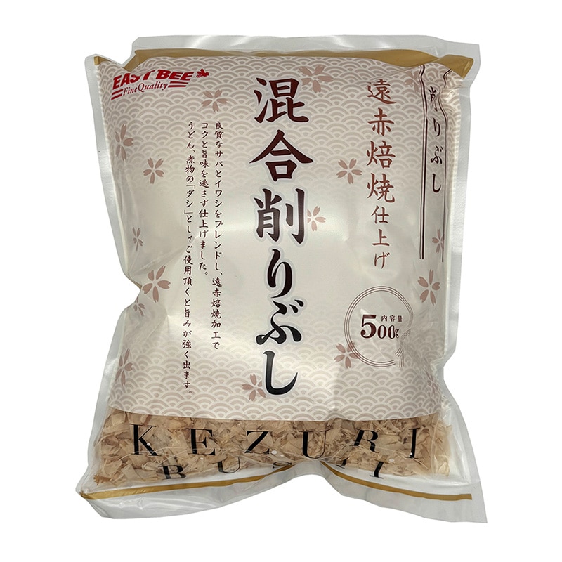 ヤマキ EAST　BEE　混合けずり節 500g 常温 1個※軽（ご注文単位1個）※注文上限数12まで【直送品】