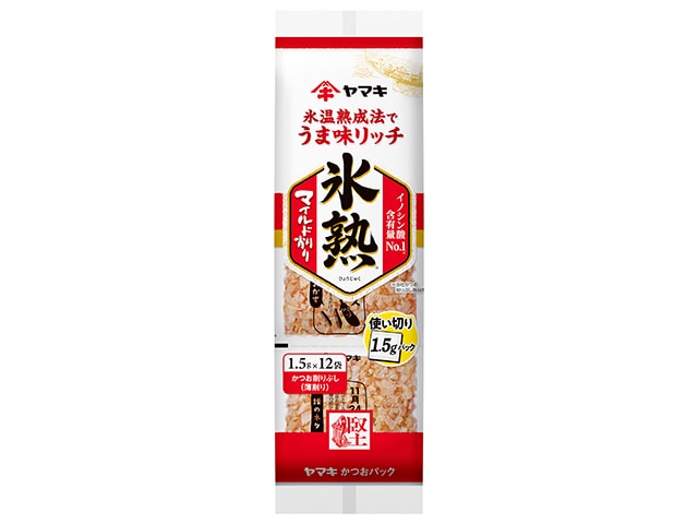 ヤマキ氷熟マイルド削り1.5g12袋 ※軽（ご注文単位12個）【直送品】