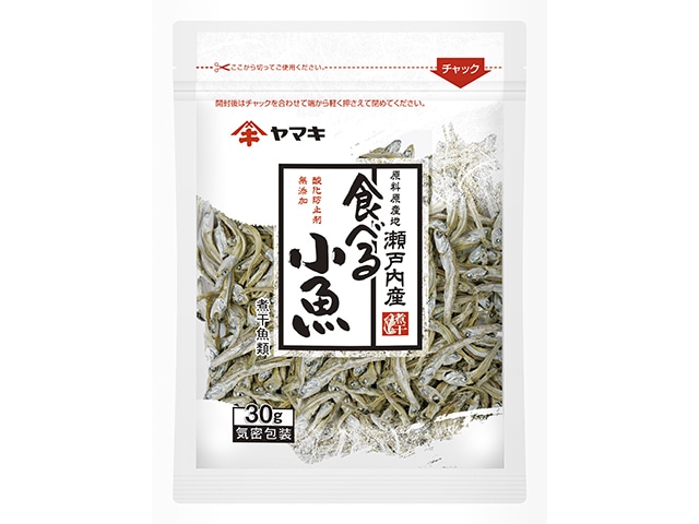 ヤマキ瀬戸内産無添加食べる小魚30g※軽（ご注文単位20個）【直送品】