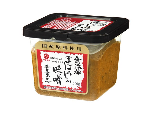 山内無添加まぼろしの味噌米麦合せカップ500g※軽（ご注文単位6個）【直送品】