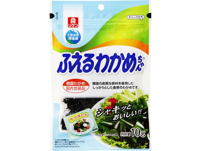 理研ふえるわかめちゃん韓国10g※軽（ご注文単位10個）【直送品】