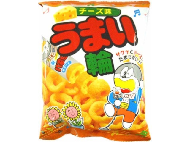 リスカうまい輪チーズ味75g※軽（ご注文単位12個）【直送品】