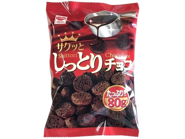 リスカしっとりチョコ78g※軽（ご注文単位15個）【直送品】