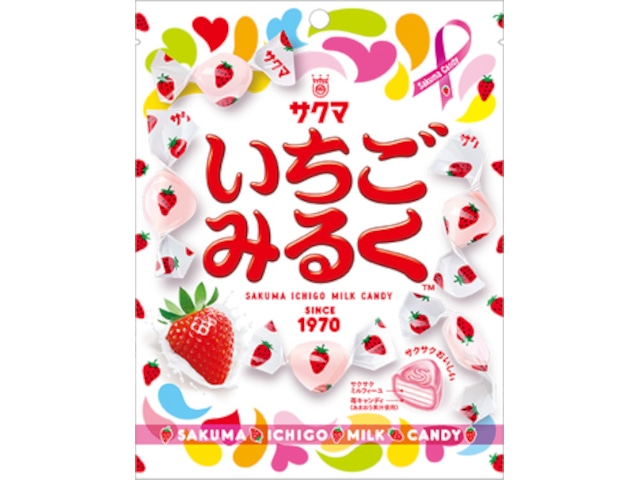 サクマいちごみるく83g※軽（ご注文単位10個）【直送品】